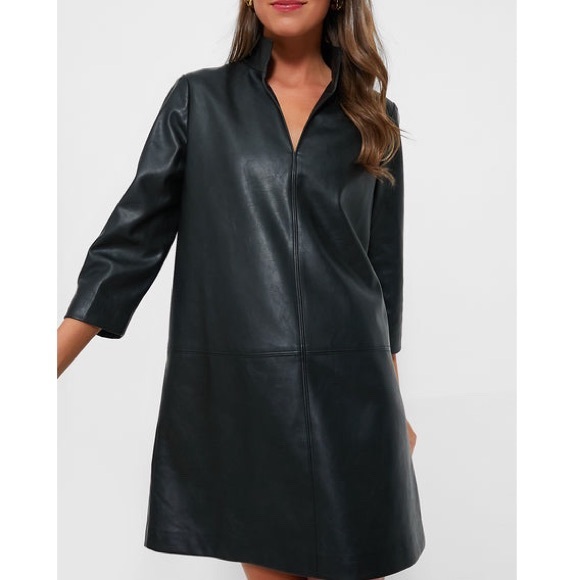 Tuckernuck | Dresses | Tuckernuck Black Leather Clifton Dress | Poshmark